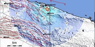 Gempa Magnitudo Guncang Jayapura Papua