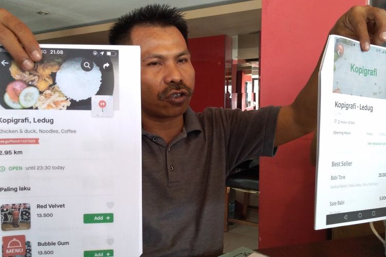 Akun Sama Menu Beda, Pemilik Kedai Kopi Gugat Grab Rp 1,12 Miliar