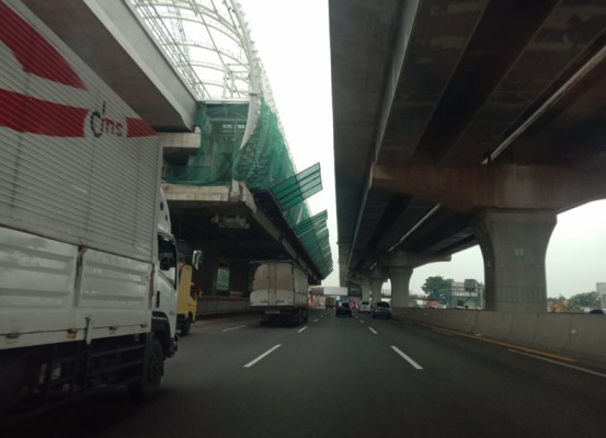Tol Bekasi Timur Arah Cikarang dan Cawang Lancar