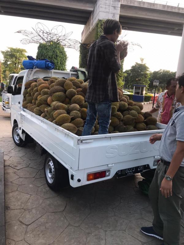 Ribuan Duren Telah Tiba di Bandara Soetta, Kemon Kita Kenduri Pertama di Dunia!