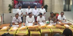 Bareskrim Polri Sita 15 Ton Kuning Telur Beku Asal India