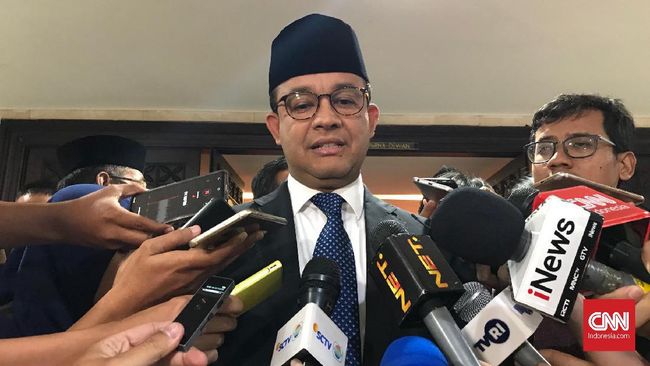 Anies Masuk Satgas RUU Omnibus Law Ciptaker: Saya Belum Cek Drafnya