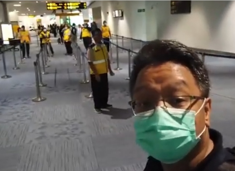 Youtuber Cek Langsung Pengawasan Corona di Bandara Soetta, Ini Hasilnya