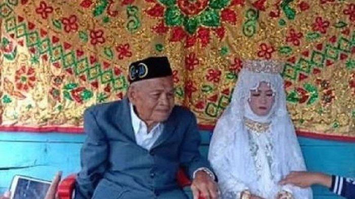 Hebat Euy, Kakek Berumur 103 Tahun Nikahi Gadis 27 Tahun