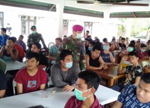 Ratusan WNI Kru 2 Kapal Pesiar Ikuti Penyuluhan Kesehatan di Pulau Sebaru Kecil