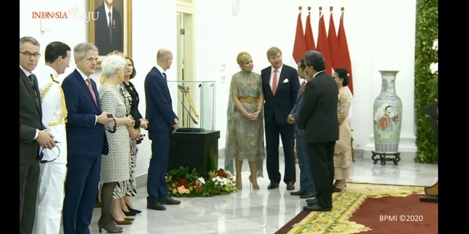 Keris Pusaka Pangeran Diponegoro Diserahkan Raja Belanda ke Presiden Jokowi di Bogor