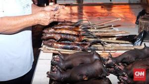 Pasar Tomohon Sulut Masih Jual Daging Kelelawar di Tengah Sebaran Virus Corona