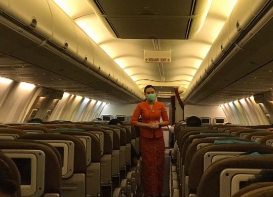 Pemeriksaan Simpel di Bandara Soetta, Lalu Naik Pesawat Garuda dengan Kursi Tengah Kosong