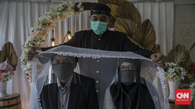 Nikah saat Pandemi Corona, Hemat Meski Sepi Tanpa Teman
