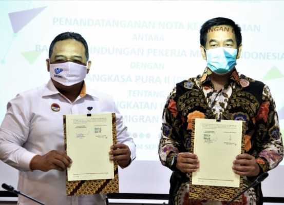 Kepala BP2MI: Terima Kasih Presiden Jokowi, Terima Kasih Menteri BUMN, Terima Kasih PT Angkasa Pura II