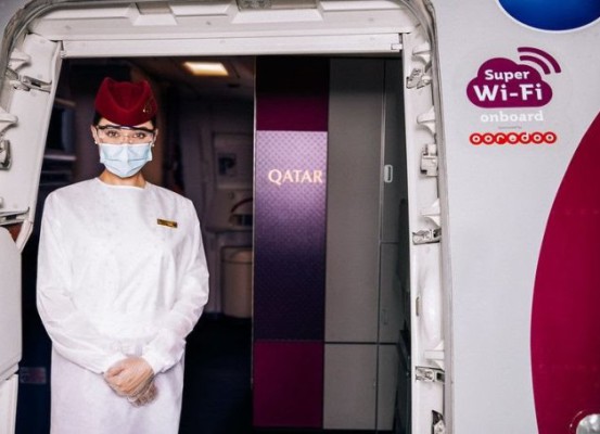 Qatar Airways Luncurkan Pesawat ke-100 Berfasilitas Super Wi-Fi