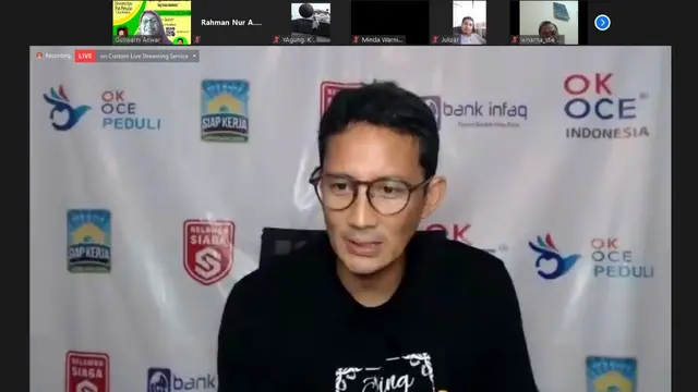 Sandiaga Minta UMKM Menyesuaikan Diri di Masa Pandemi Covid-19