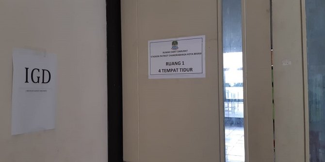 Rumah Sakit Darurat Stadion Patriot Bekasi Dibuka, Tersedia 57 Tempat Tidur