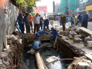 Pemkot Jakarta Pusat Bikin kolam Retensi di Batu Ceper