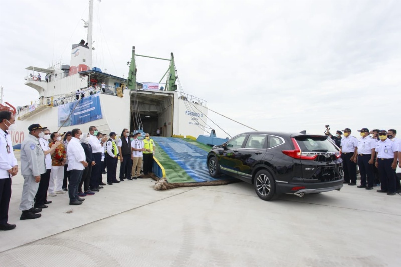 Pelabuhan Patimban Bergeliat, ASDP Mulai Operasikan KMP Ferrindo 5 Rute Patimban-Panjang