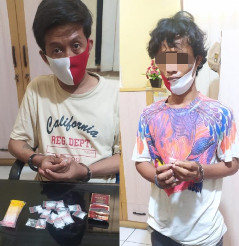 Polsek Kawasan Muara Baru Bekuk Dua Bandar Narkoba