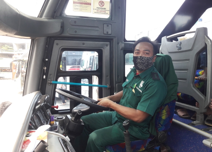 Penumpang Semakin Seret, Asep Cuma Bawa Bus Budiman Seminggu Sekali