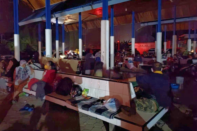 Ditjen Hubdat Bangun Posko Pengungsi Gempa Mamuju dan Dapur Umum di Terminal Simbuang 