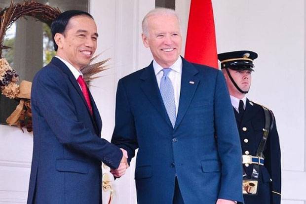 Presiden Jokowi Beri Selamat Atas Pelantikan Joe Biden-Kamala Harris