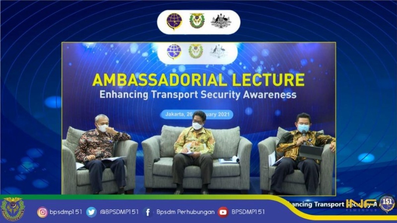 BPSDMP Ajak Taruna Sadar Keamanan Transportasi
