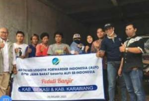 ALFI Jabar bantu korban Banjir di  Bekasi & Karawang