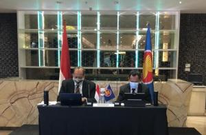 Indonesia Hadir Virtual di ASEAN Maritime Transport Working Group ke-40