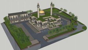 Miliarder Kakak Beradik Ini Bangun Masjid Megah di Inggris Rp86 Miliar