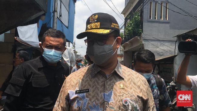Gubernur Anies Datangi Lokasi Kebakaran Matraman Jaktim Tewaskan 10 Orang: Tanya Terkait Kronologi