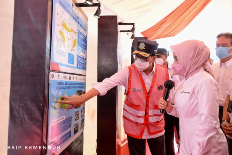 Menhub: TBBM Bagian Pembangunan Terminal Multipurpose Wae Kelambu Labuan Bajo