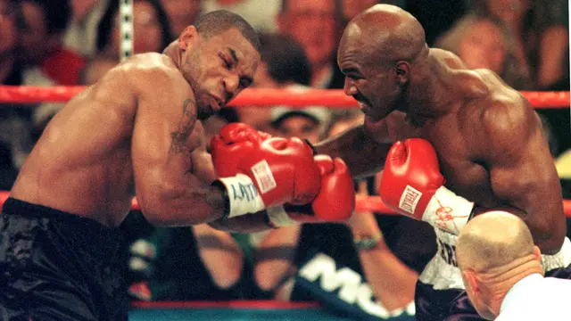 Drama di Balik Trilogi Mike Tyson Vs Evander Holyfield