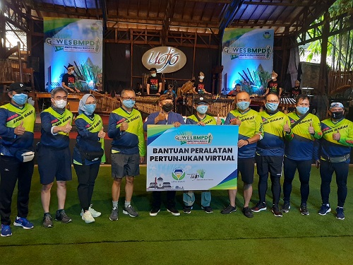 BMPD Jabar Sumbang Peralaran Konser Virtual untuk Saung Angklung Udjo