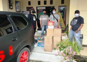 Polsek Sukagumiwang Indramayu Amankan 384 Botol Miras