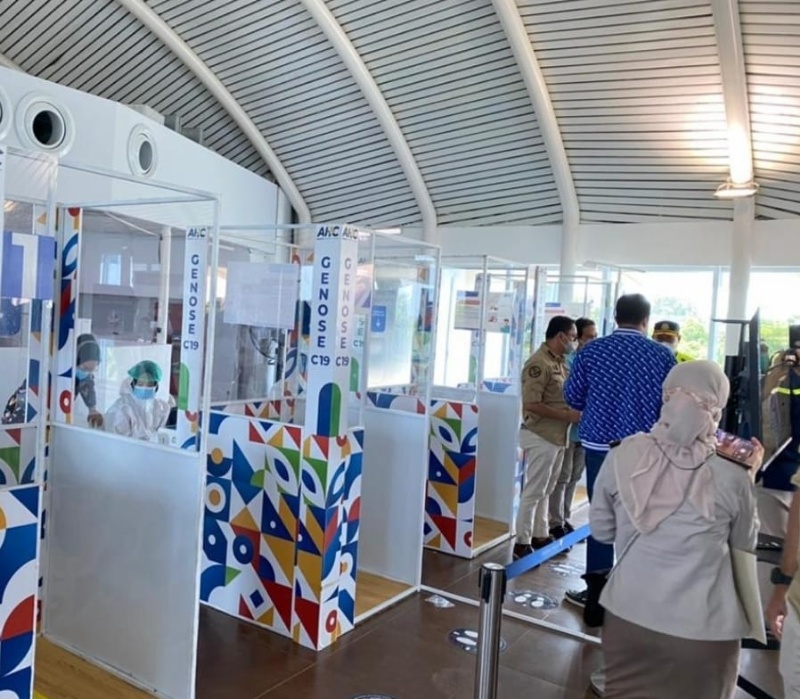 Kemenhub: Bandara Husein, Sultan Badaruddin II, YIA, dan Juanda Mulai Terapkan GeNose