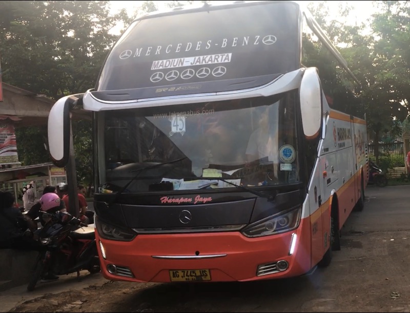 Bus Harapan Jaya Terapkan Label Barang Bagasi