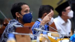 Nadiem Makarim Bertemu Megawati di Tengah Isu Reshuffle