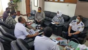 KSOP Marunda Kedatangan Anggota DPD-RI Bahas Rencana dan Padat Karya Program Kemenhub