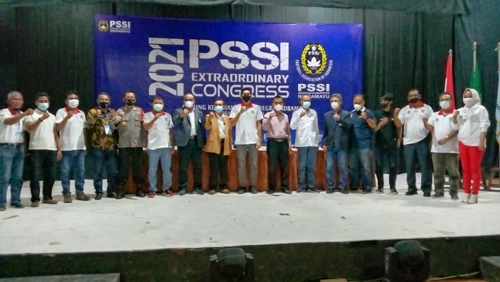 PSSI Indramayu Gelar KLB, Lucky Hakim Terpilih Sebagai Ketua 