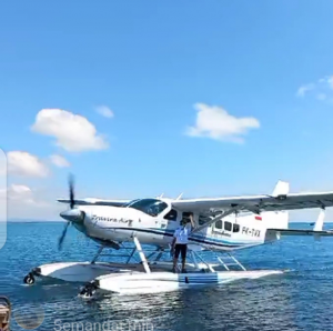 Balitbanghub Uji Operasional Seaplane dari Bali ke Gili Iyang