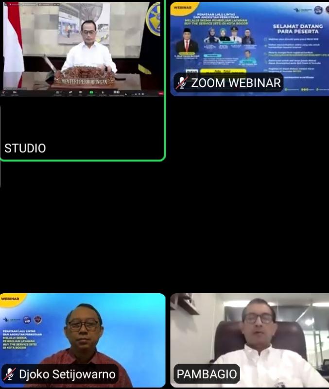 Menhub Harap Proyek Percontohan BPTJ Hadirkan BTS Bogor Terlaksana Baik