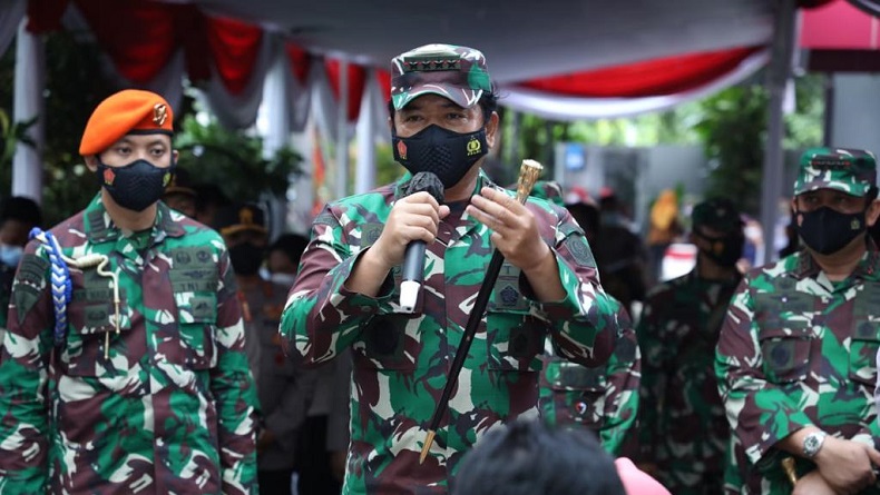 Panglima TNI Mutasi 151 Perwira Tinggi
