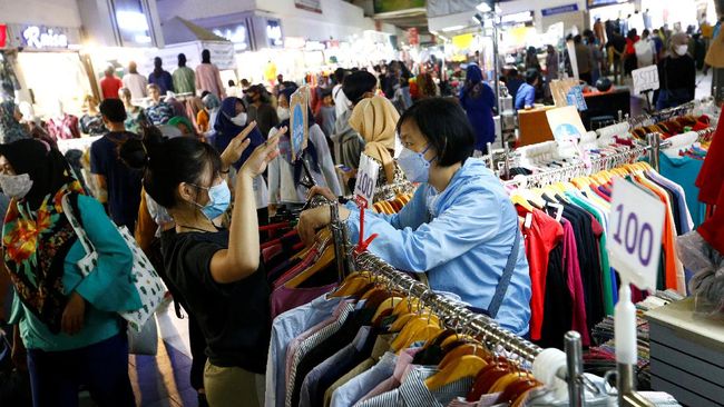 Buntut Diskon Baju Lebaran, Warga Berdesakan di Thamrin City Jakarta Pusat: Kerumunan Dibubarkan Polisi