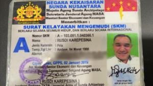 Setelah `Sunda Empire`  Muncul `Sopir Kekaisaran Sunda Nusantara`