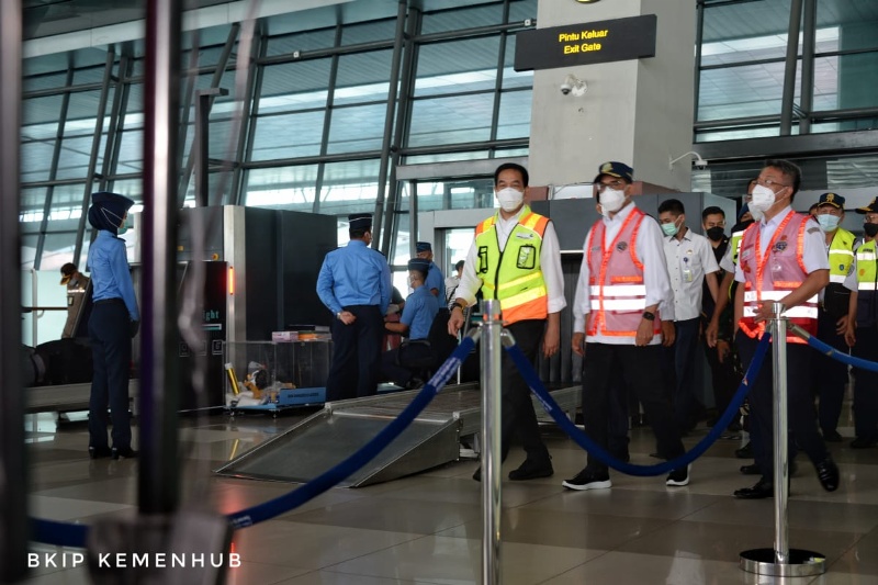 Menhub Apresiasi Layanan di Bandara Soekarno-Hatta di Masa Peniadaan Mudik