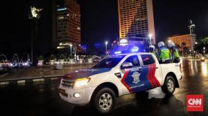 Malam Takbiran, Jalanan Bundaran HI hingga Senayan Jakarta Ramai  