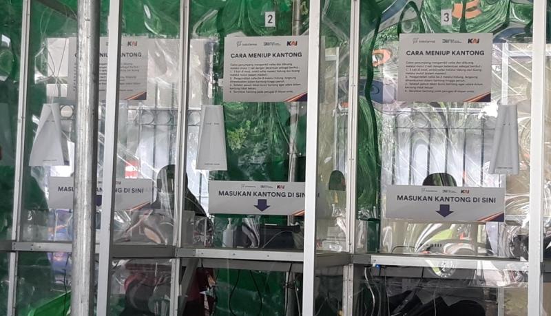 Layanan Tes GeNose Sepi Pengguna di Stasiun Bekasi