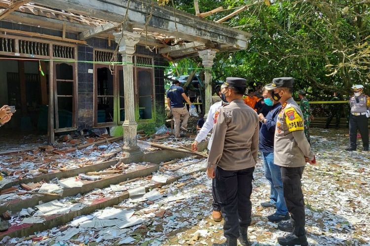 Petasan dari Bahan Bubuk 3 Kg Meledak di Kebumen Jateng Renggut 4 Nyawa, 3 Luka Berat dan Rumah Hancur