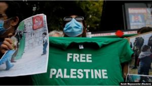 Warga Palestina di Paris dan Belgrade Demo, Protes Serangan Israel