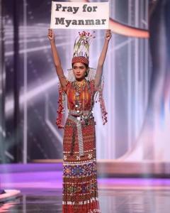 Kisah Tragis Miss Myanmar, Terancam Tak Bisa Pulang Usai Ikut Miss Universe 2020