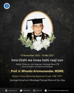 Mendikbud Era Pemerintahan Soeharto Meninggal Dunia