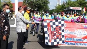 Gowes Jabar Bersinar Tour Jawa Barat, Kampanyekan Bahaya Narkoba